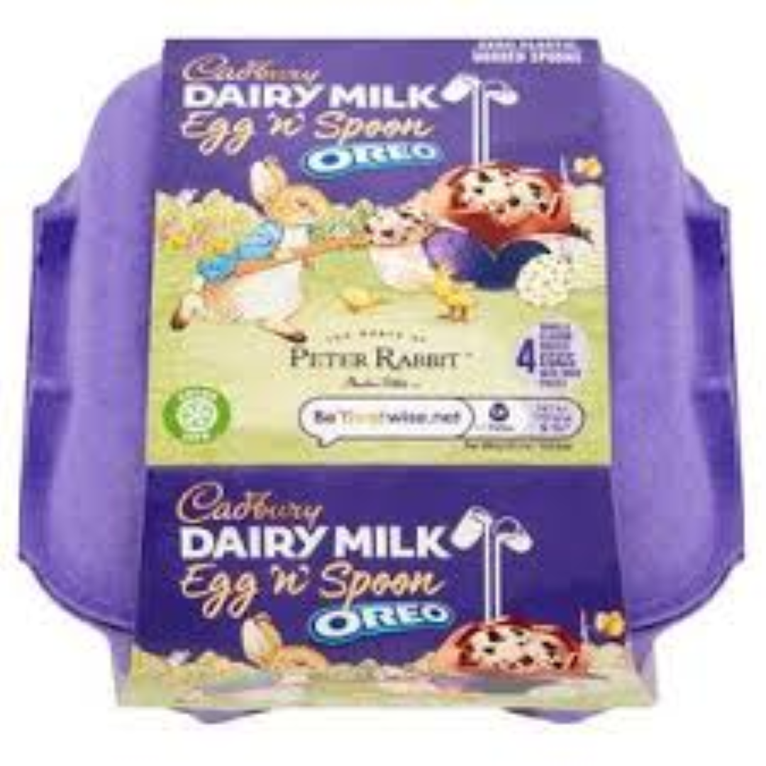 CADBURY DAIRY MILK EGG N SPOON OREO 128G